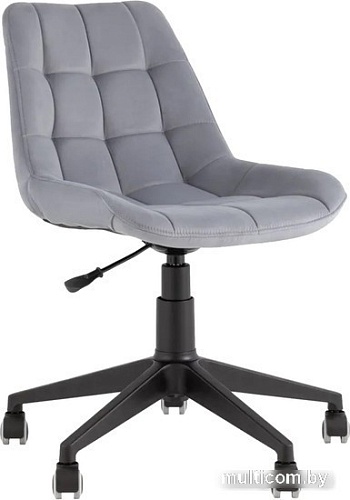 Кресло Stool Group Флекс AV 245 PL-V12 (велюр велютто серый)