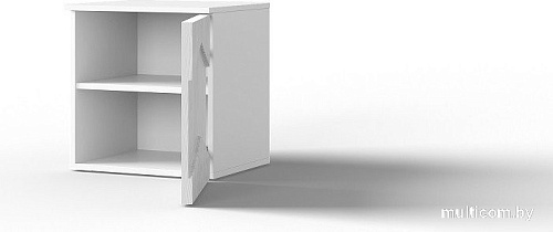 Тумба КМК Мебель П Оливия КМК 0971.18 (белый текстурный/М3 ясень белый текстурный)