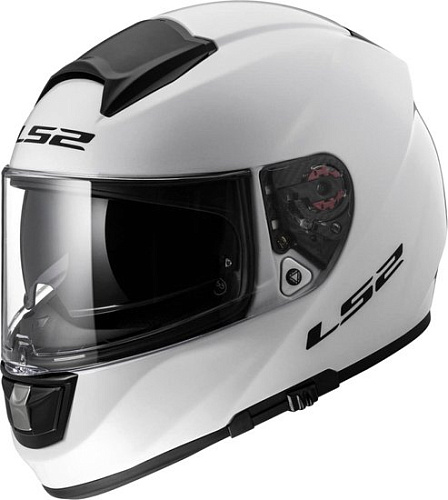 Мотошлем LS2 FF397 Vector FT2 Solid (M, white)