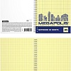 Общая тетрадь Erich Krause Megapolis Yellow Concept 80 л клетка 49803