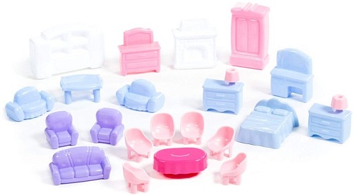 Аксессуары для кукольного домика Полесье Набор мебели для кукол №5 49360
