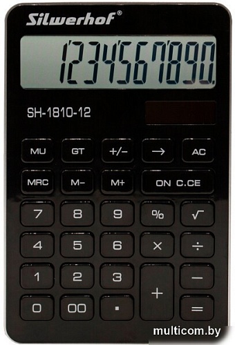 Бухгалтерский калькулятор Silwerhof SH-1810-12