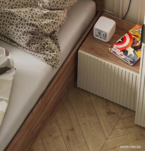 Тумба Стендмебель Соната ТБ 01 (моно керамика/дуб крафт табачный)