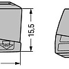 Клемма Wago 224-101 (5шт)