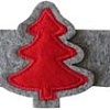 Кольцо для салфеток Arya Xmas Tree 8680943110428 (6 шт, серый)