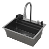 Кухонная мойка Roxen Stage Plus 560250-60B многофункциональная 8 в 1 (60*48/графит)