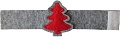 Кольцо для салфеток Arya Xmas Tree 8680943110428 (6 шт, серый)