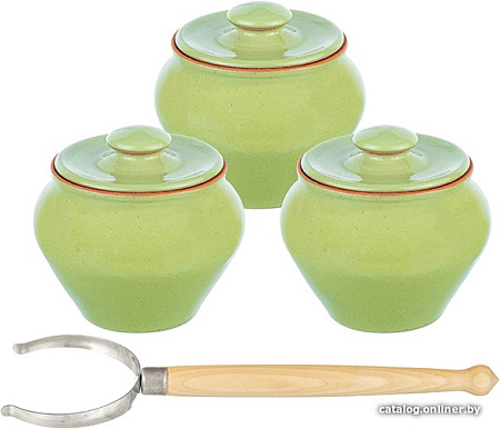 Набор горшочков Elan Gallery TerraCotta 570101