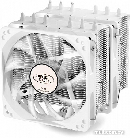 Кулер для процессора DeepCool Neptwin + AM4 (белый)