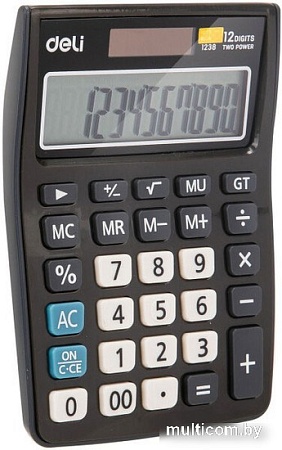 Бухгалтерский калькулятор Deli E1238black