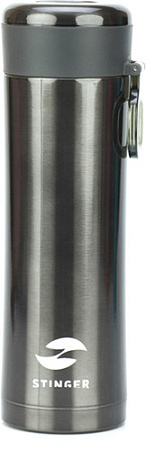 Термокружка Stinger HW-420-32-447 0.42л (черный металлик)