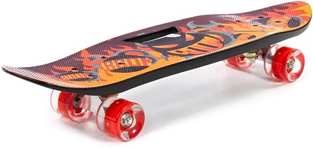 Пенниборд Полесье 89519 65 см (черный/красный)