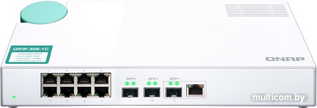 Неуправляемый коммутатор QNAP QSW-308-1C
