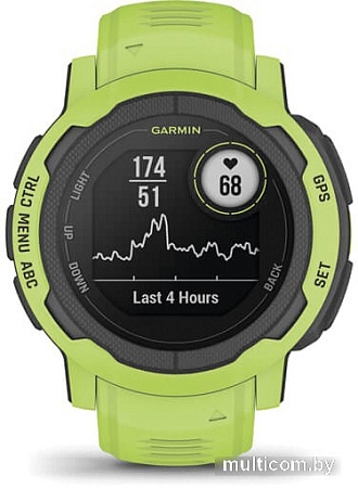 Умные часы Garmin Instinct 2 45 мм (электрик лайм)