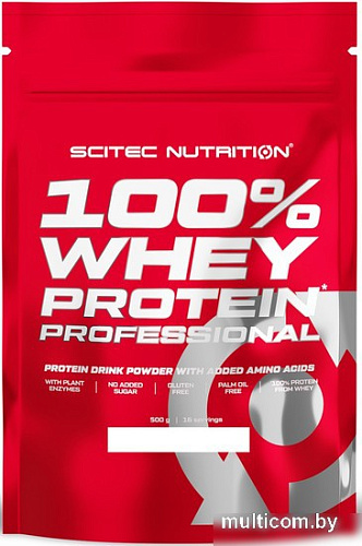 Протеин Scitec Nutrition 100% Whey Protein Professional (ваниль/ягода, 500 г)