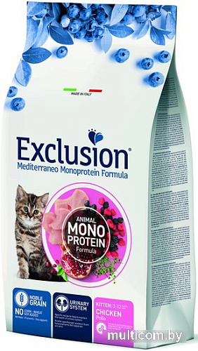 Сухой корм для кошек Exclusion Monoprotein Chicken NGCKC12 (12 кг)