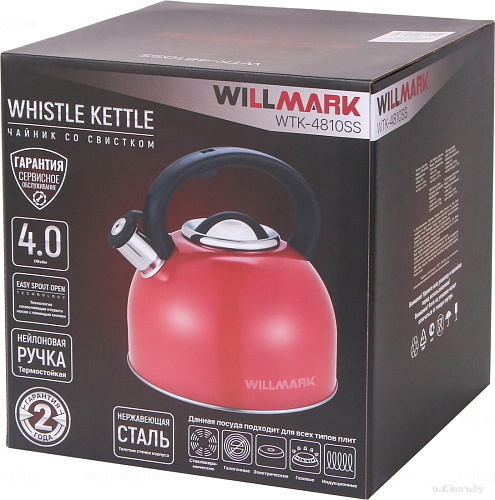 Чайник со свистком Willmark WTK-4810SS 2001462