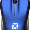 Мышь Oklick 665MW (черный/синий)