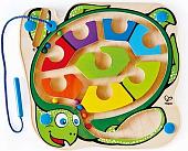 Развивающая игрушка Hape Лабиринт с шариком Черепашка E1705_HP