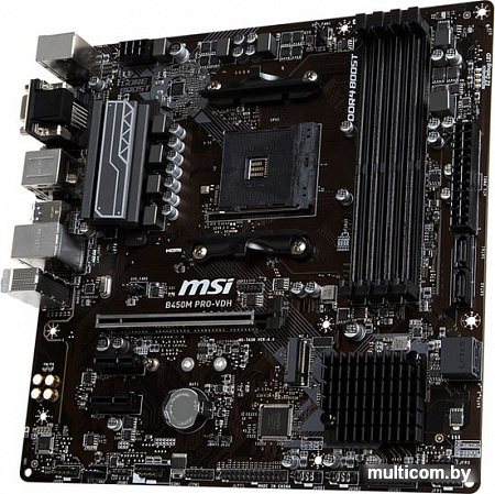 Материнская плата MSI B450M PRO-VDH