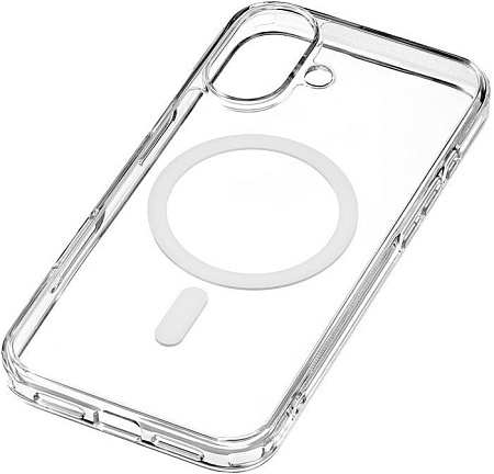 Чехол для телефона uBear Real Mag Case для Apple iPhone 16 (прозрачный)