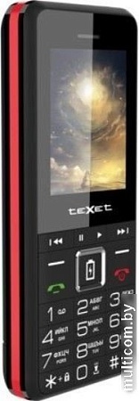 Кнопочный телефон TeXet TM-D215 (черный)
