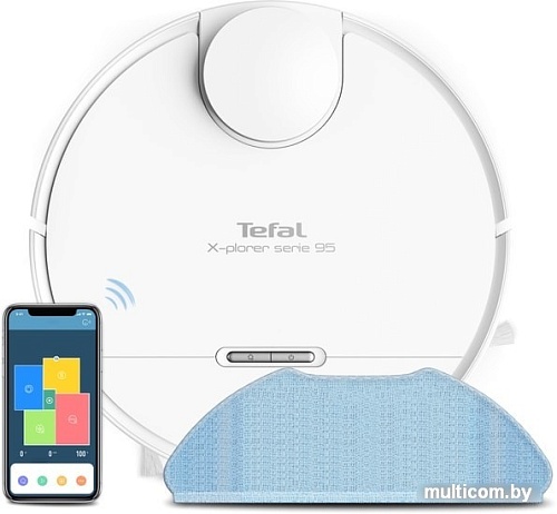 Робот-пылесос Tefal X-plorer Serie 95 Total Care RG7987WH
