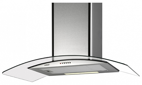 Каминная вытяжка CATA C 600 inox galogen