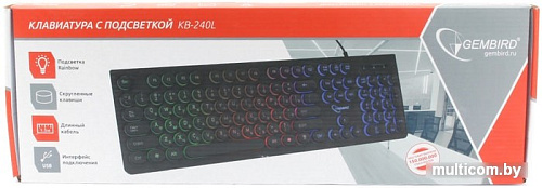 Клавиатура Gembird KB-240L
