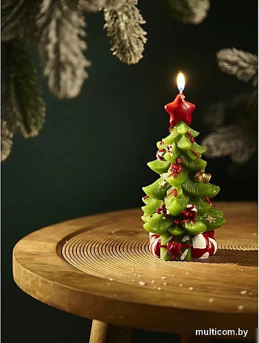 Фигурная свеча Tkano New Year Essential Green Miracle TK24-NY_CND0004 (зеленый)