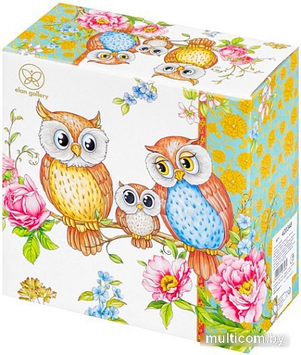Салатник Elan Gallery Совушки 420348
