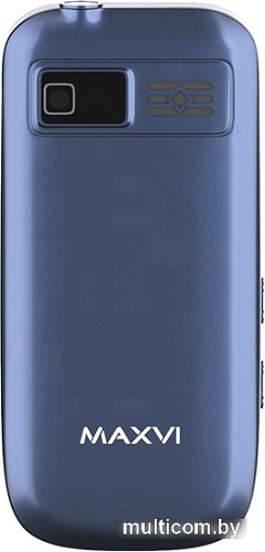 Кнопочный телефон Maxvi B6ds (синий)