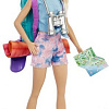 Кукла Barbie Радужные волосы HDF73