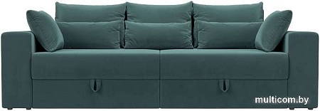 Диван Mebelico Майами 128 114687 (велюр, бирюзовый)