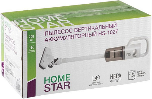 Пылесос HomeStar HS-1027 (белый)