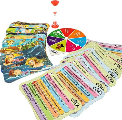 Развивающая игра Bondibon Умная сова. Любимые сказки 5 ВВ4841