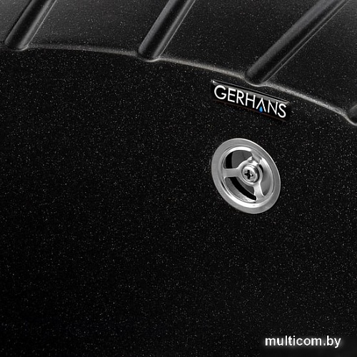 Кухонная мойка Gerhans A03 (оникс)