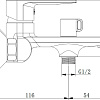 Смеситель Lauter Reef 21CK6678BS