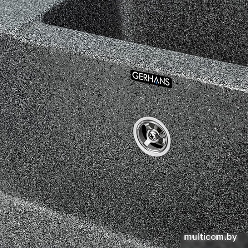 Кухонная мойка Gerhans C10 (графит)