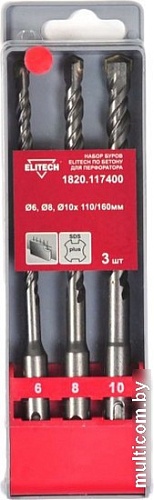 Набор буров ELITECH 1820.117400