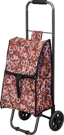 Сумка-тележка Рыжий кот D203 093536