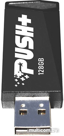 USB Flash Patriot Push+ 128GB (черный)