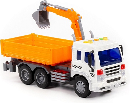 Экскаватор Полесье Сити 96005 (оранжевый)