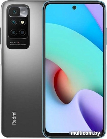 Смартфон Xiaomi Redmi 10 без NFC 4GB/64GB международная версия (серый карбон)