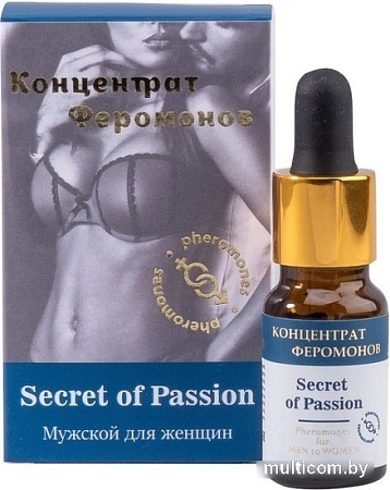 Духи с феромонами Miagra Secret of Passion мужской для женщин MG002 (9 мл)