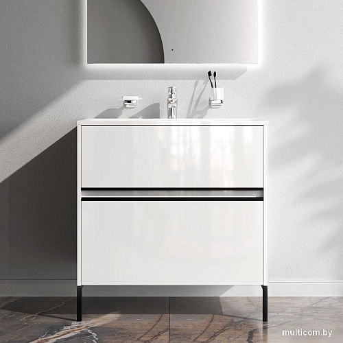 AM.PM Тумба под умывальник Sense M7B-FUX0802WG-WCC0802WG