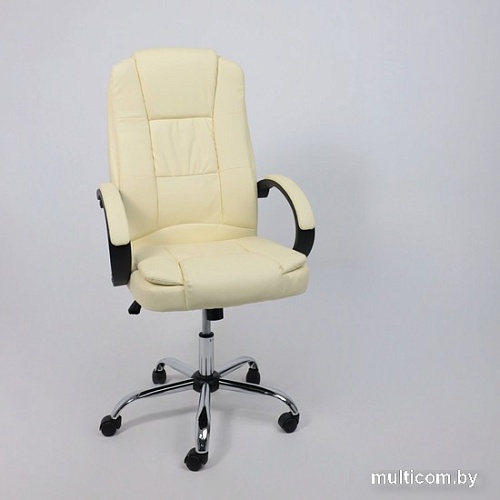 Офисное кресло AksHome Bill Eco (кожзам, кремовый)