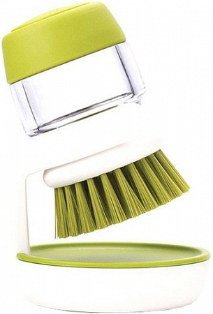 Щетка с дозатором Joseph Joseph Palm Scrub 85004 (зеленый)