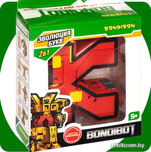 Трансформер Bondibon Bondibot Буква К ВВ5497