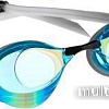 Очки для плавания Mad Wave Turbo Racer II Rainbow (бирюзовый)
